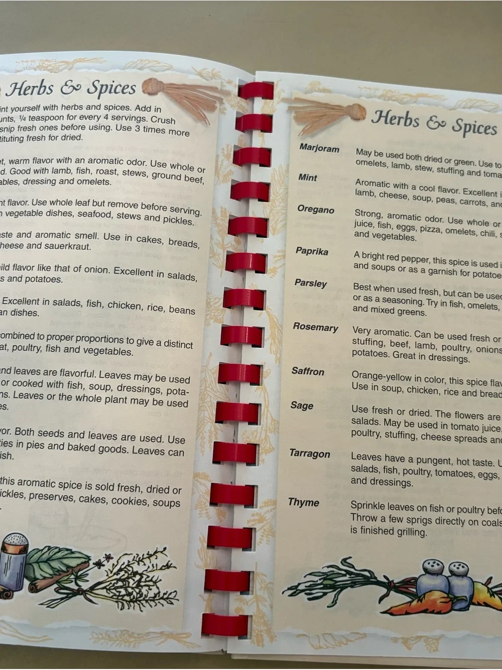 Taste & See St. Mark's EYC Cookbook - White Cover with Red Spiral
